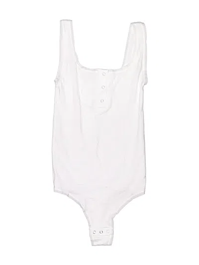 Pre-owned Popilush Bodysuit In White