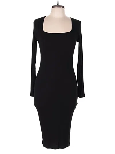 Pre-owned Popilush Cocktail Dress In Black