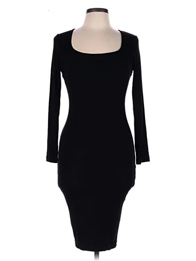 Pre-owned Popilush Cocktail Dress In Black