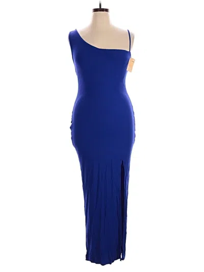Pre-owned Popilush Cocktail Dress In Blue