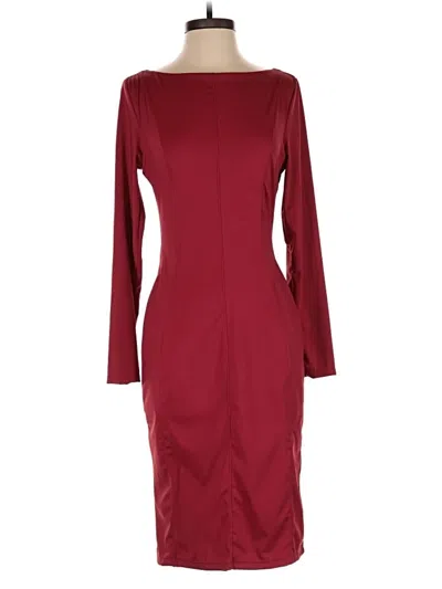 Pre-owned Popilush Cocktail Dress In Red