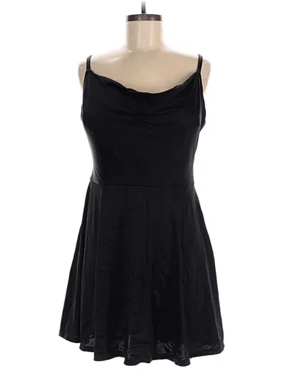 Pre-owned Popilush Romper In Black