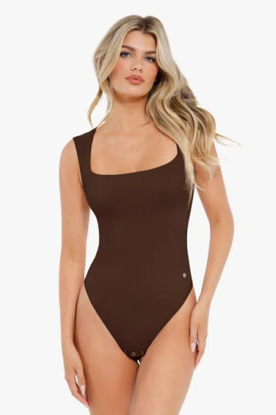 Popilush Shapewear Cloudsense Sleeveless Square Neck Bodysuit