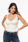 Popilush Shapewear Lace Contouring Camisole In White