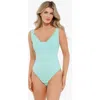 Popilush Shapewear Modal Tummy Control Inner Lace Cami Bodysuit In Midnight Black