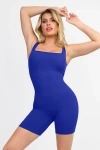 Popilush Shapewear Seamless Square Neck Smoothing Sport Romper
