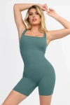 Popilush Shapewear Seamless Square Neck Smoothing Sport Romper
