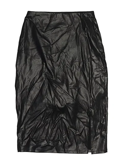 Pre-owned Popilush Skort In Black