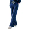Poplinen Betty Organic Cotton + Tencel Wide Leg Pant In Heather Lake