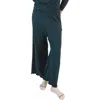 Poplinen Hedy Ribbed Modal Lounge Pant In Green