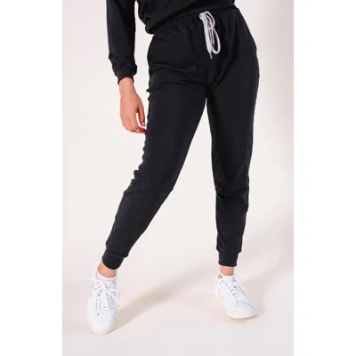 Poplinen Plus Agnes Modal Jogger Pant In Black