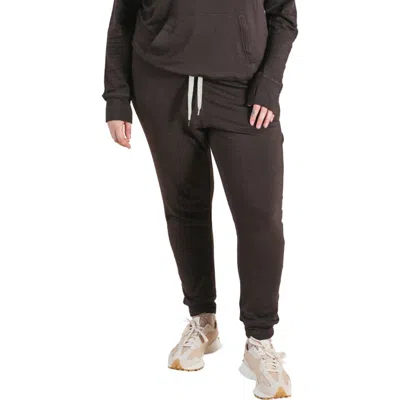 Poplinen Plus Agnes Modal Jogger Pant In Black