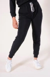 Poplinen Plus Agnes Organic Cotton + Tencel Jogger Pant In Black