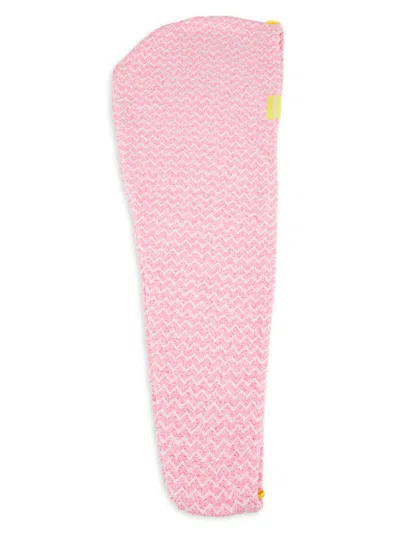 Popmask Women's Microfibre Hair Turban In Pink