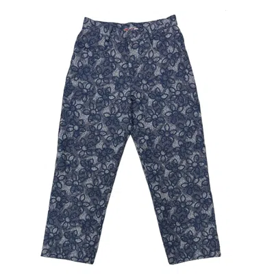 Poppanachic Blue Bloom Dark Denim Jeans
