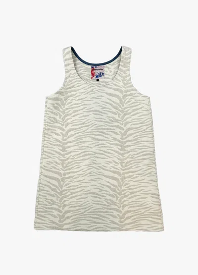 Poppanachic Women's Zebra White Mini Dress