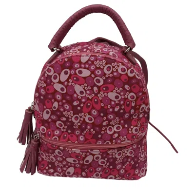 Poppi & Peaseblossom Art Women's Pink / Purple Backpack Pink Melted Bubble In Multi