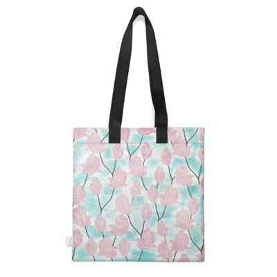 Poppi & Peaseblossom Art Women's Tote Bag Magnolia - Blue