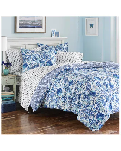 Poppy & Fritz Brooke Duvet/sham Set In Blue