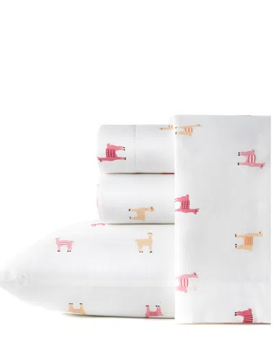Poppy & Fritz Miss Llama Pink Sheet Set