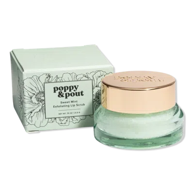 Poppy & Pout Exfoliating Lip Scrub - Sweet Mint
