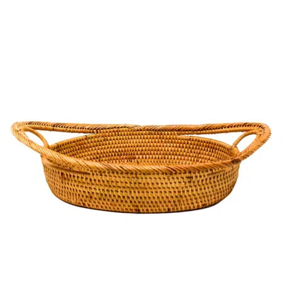 Poppy & Sage Alice Welcome Basket In Brown