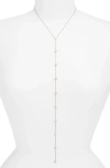 POPPY FINCH CULTURED PEARL LARIAT NECKLACE