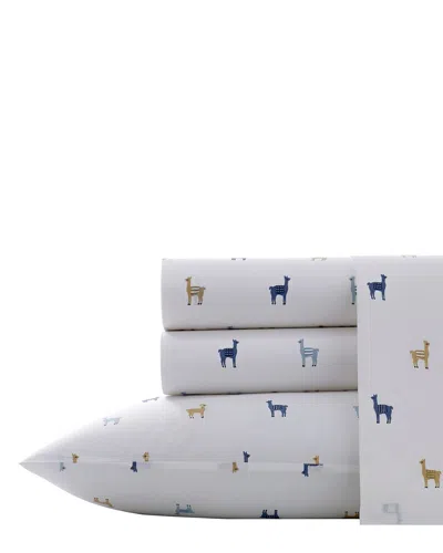 POPPY FRITZ POPPY FRITZ LLAMAS CHAMBRAY SHEET SET