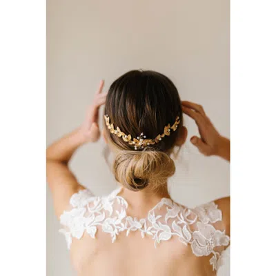 Poppy Lane Demi Bridal Comb In Gold