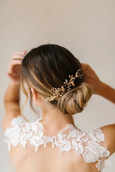 Poppy Lane Evie Bridal Comb In Multi