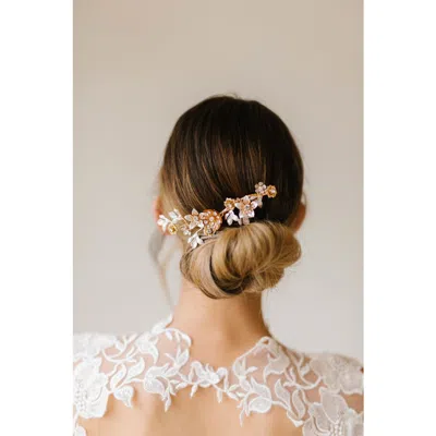 Poppy Lane Greer Bridal Comb In Multi