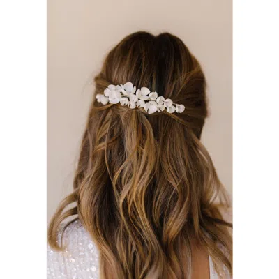 Poppy Lane Jessa Bridal Comb In White