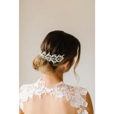 Poppy Lane Rosalind Bridal Headpiece In Metallic