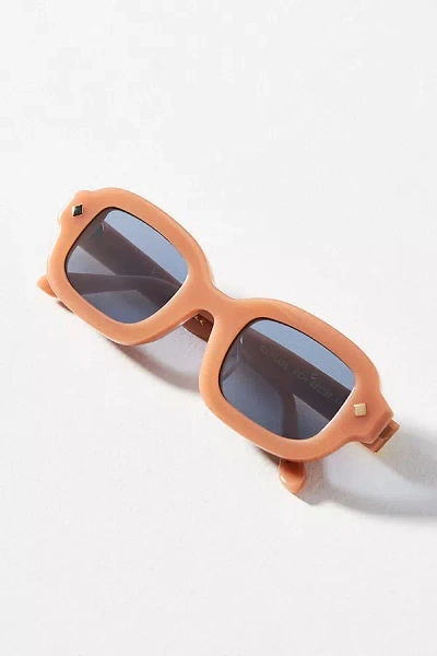 Poppy Lissiman Raphael Peach Sunglasses In Orange