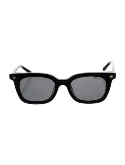 Pre-owned Poppy Lissiman Wayfarer Tinted Sunglasses In Black