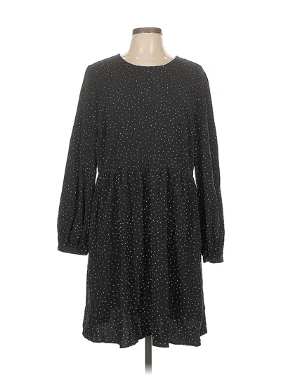Pre-owned Popsugar Casual Dress In Black