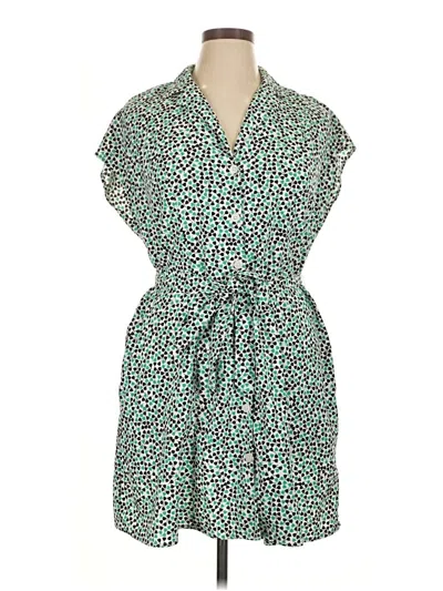 Pre-owned Popsugar Casual Dress In Green