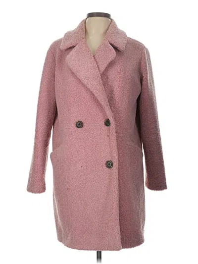 Pre-owned Popsugar Coat In Pink