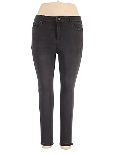 Pre-owned Popsugar Jeggings In Gray