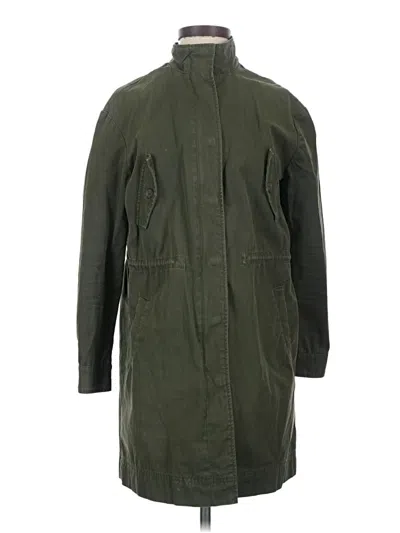 Pre-owned Popsugar Raincoat In Green