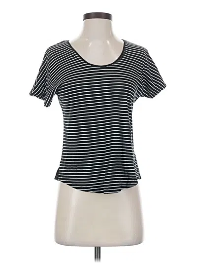 Pre-owned Popsugar Short Sleeve T-shirt In Black