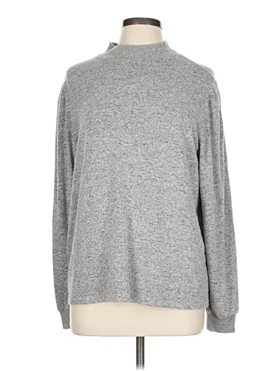 Pre-owned Popsugar Turtleneck Sweater In Gray