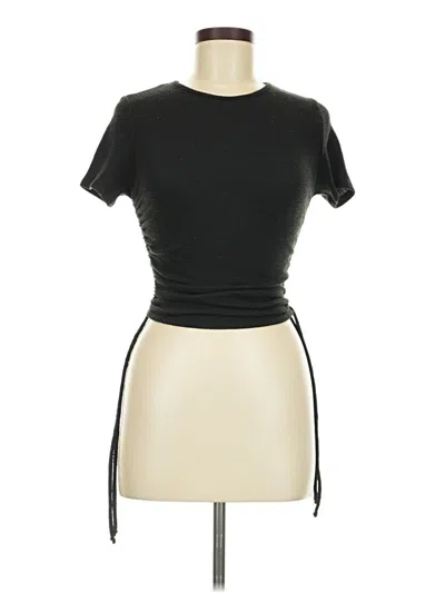 Pre-owned Popular 21 Active T-shirt In Black