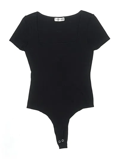 Pre-owned Popular 21 Bodysuit In Black