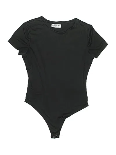 Pre-owned Popular 21 Bodysuit In Black