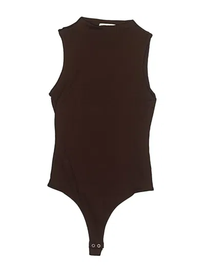 Pre-owned Popular 21 Bodysuit In Brown
