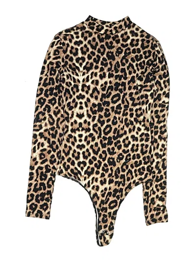 Pre-owned Popular 21 Bodysuit In Brown