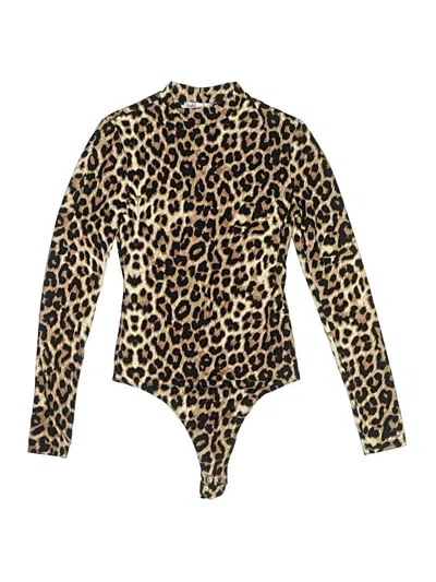 Pre-owned Popular 21 Bodysuit In Brown