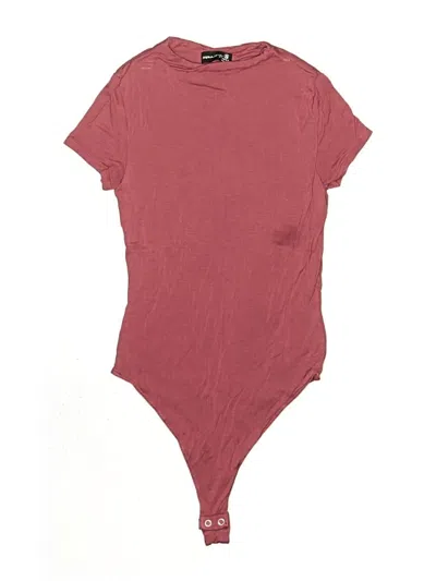 Pre-owned Popular 21 Bodysuit In Burgundy