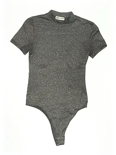 Pre-owned Popular 21 Bodysuit In Gray